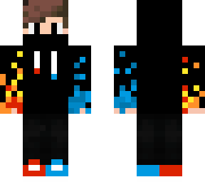 fire & ice hoodi (with mask)