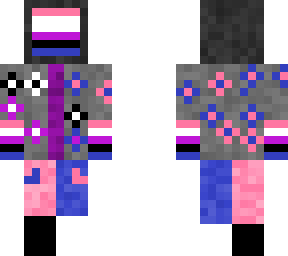 genderfluid tv head (also taking flag requests)