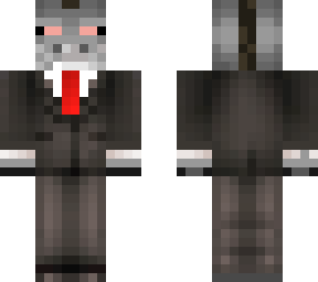 high donkey in suit