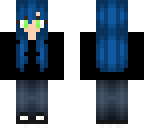 long blue hair 2