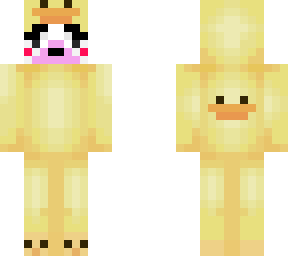 mangle in a duck onesie :3