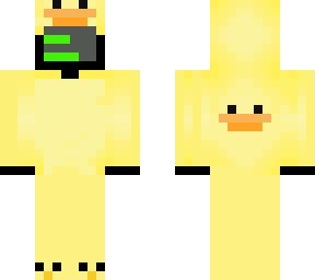 me in duck suit