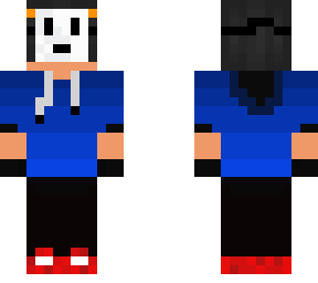 me with mask and cool