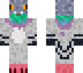 pigeon master without hat and chain