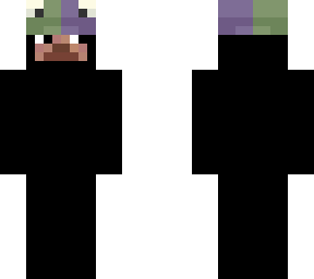 purp and green frog