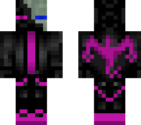 purple suit enderman