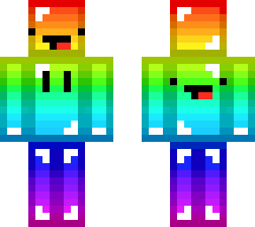 rainbow skeppy with ranbow skeppy hoodie