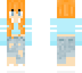 red-head w/jeans