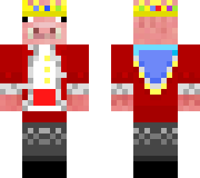 technoblade skin with slight changes