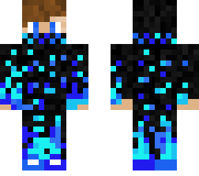 the fiery blue flame