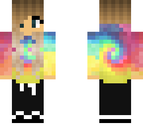 tie dye sweat shirt girl