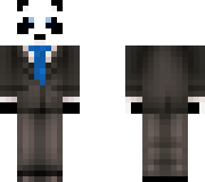 um u ppl liked the first panda in a tux so here's a blue one