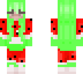 watermelon girl edit of gucciwaffles skin