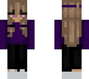 -sad girl- :'( purple version