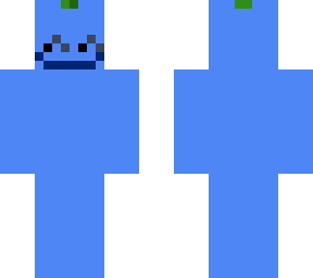 a happy blueberry