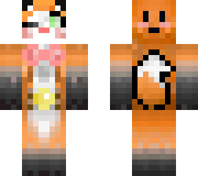 baby cb in a fox suit (why hair, why)