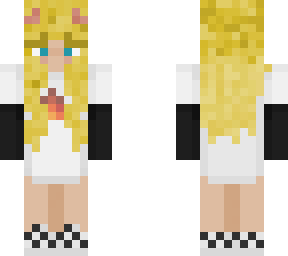 blonde girl sapnap (cute girl skin)