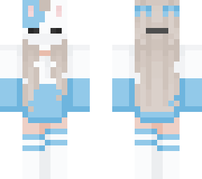 blueberry bunny mask