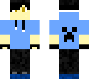 creeper boy sky blue