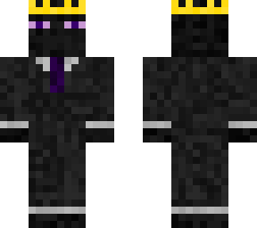 enderman in suit.