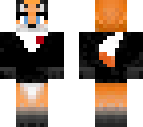 fixed fox in a suit