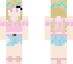 flower crown girl
