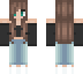 girl in casual clothes
