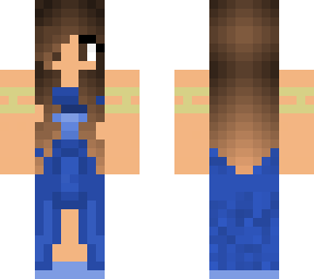 greek goddess dress blue girl (fixed!)
