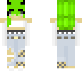 green girl