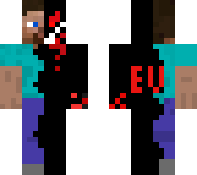 half evil half steve