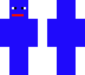 just blue