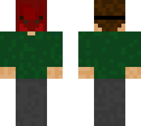 masked person