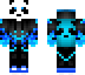 my old minecraft skin (panda)