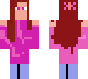 pink girl skin