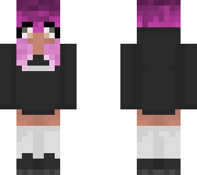 pink hair girl