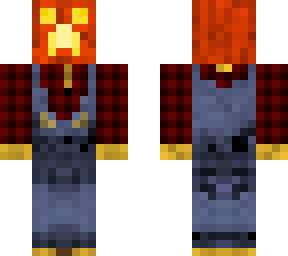 pumpkin farmer very scary