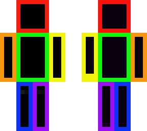 rainbow boxes