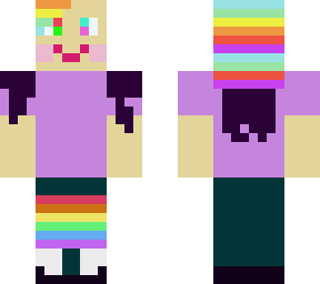 rainbow girl