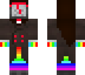rainbow red time steve