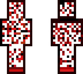 red raindrops