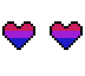 simple bi heart