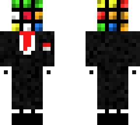 sited rubixcube (scrambled textured)
