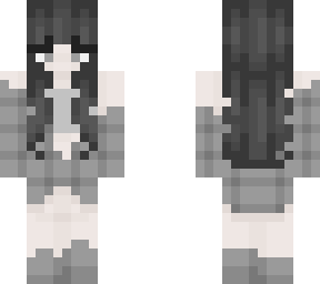 sleepy days - female black and white outfit (b&w)