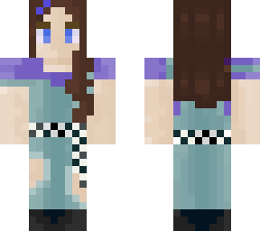 summer overalls (matching skin 2!)