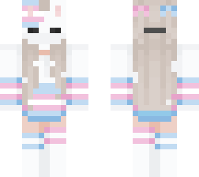 trans bunny mask