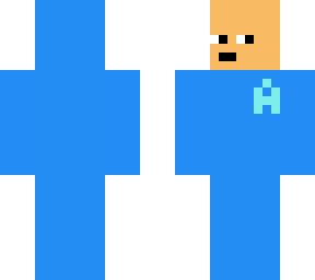 a better bald dude in blue