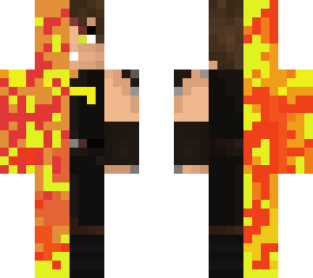 anakin burning