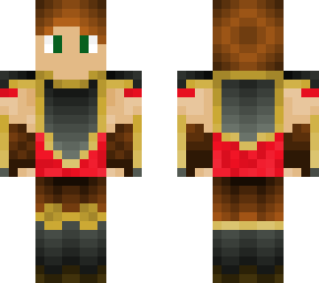 black armored fighter
