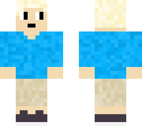 blue shirt khakis