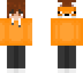 boy with fox sweater